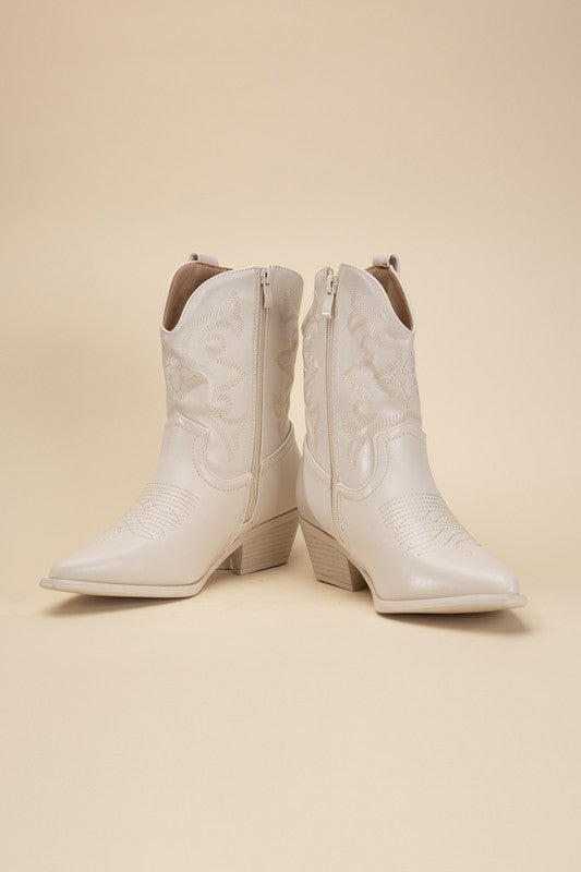 Golden Western Booties