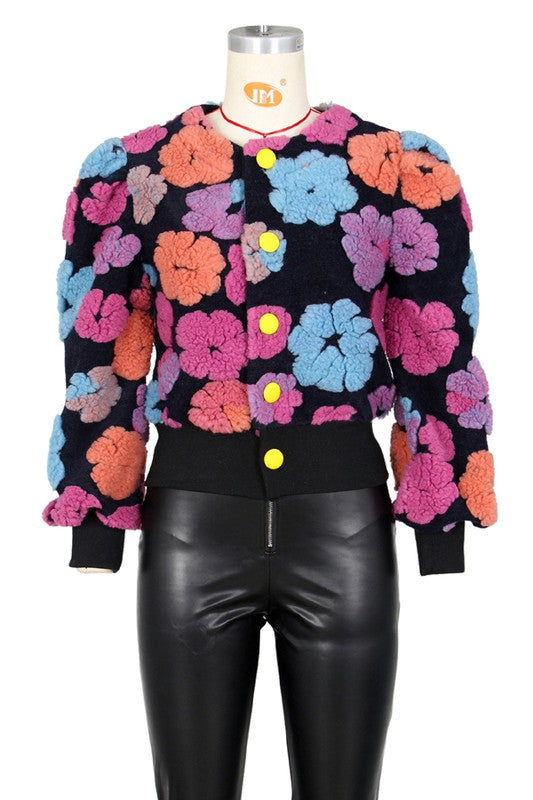 Flora Bomber Jacket