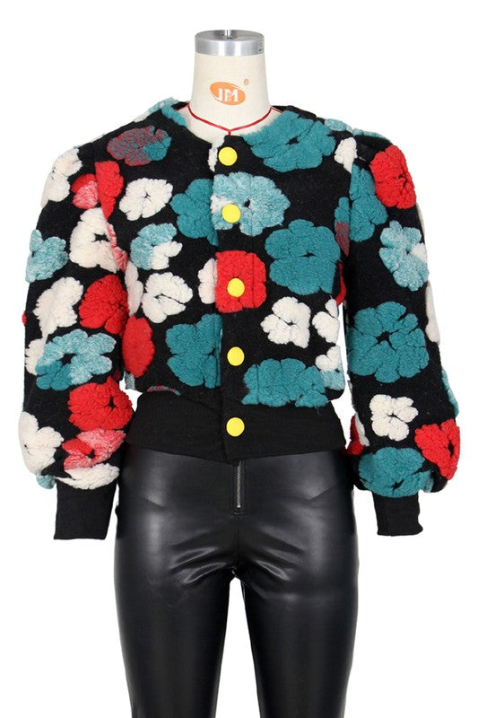 Flora Bomber Jacket