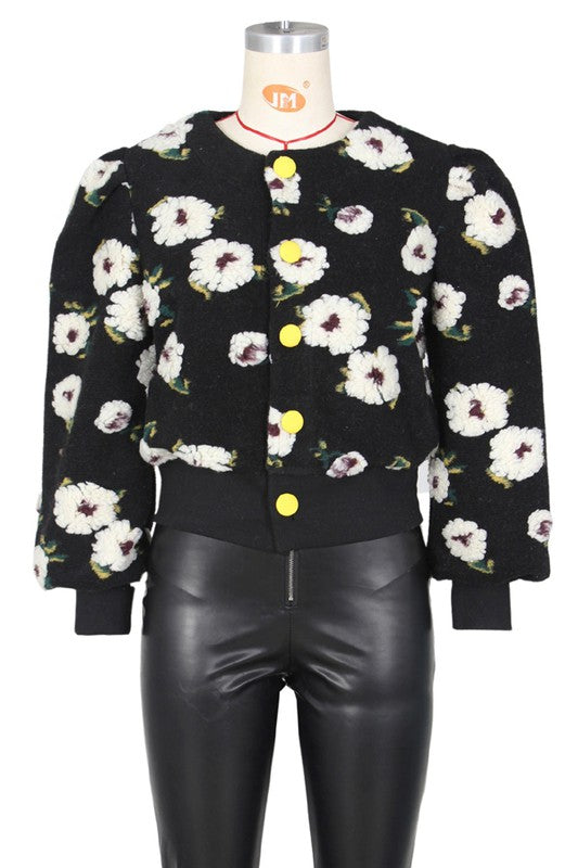 Flora Bomber Jacket