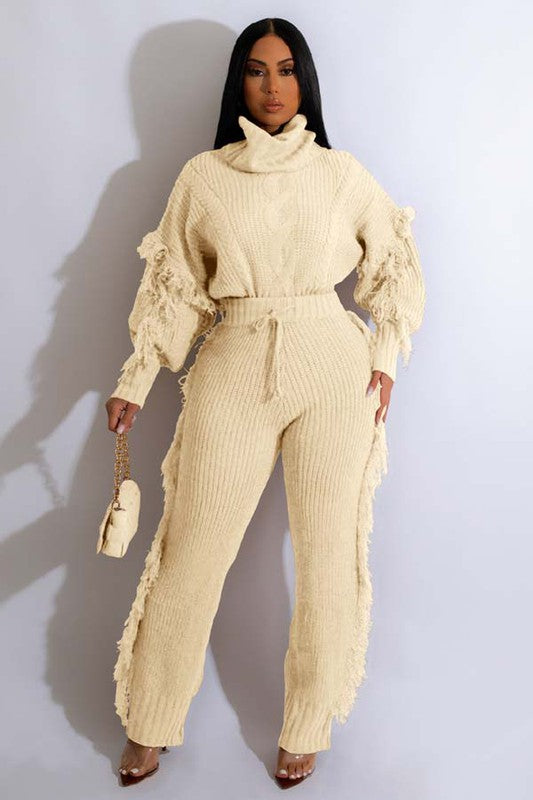 Sweater Pants Set