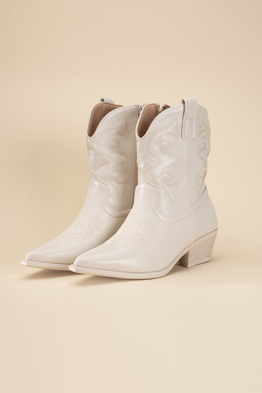 Golden Western Booties