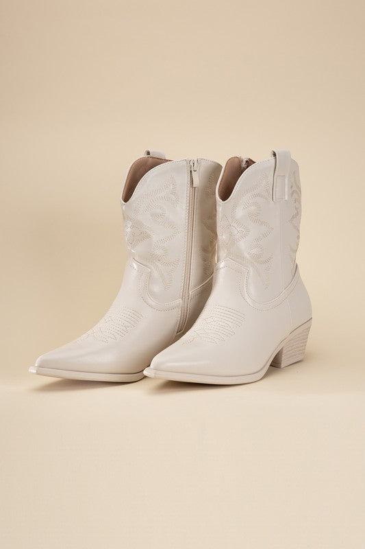 Golden Western Booties