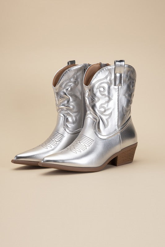 Golden Western Booties