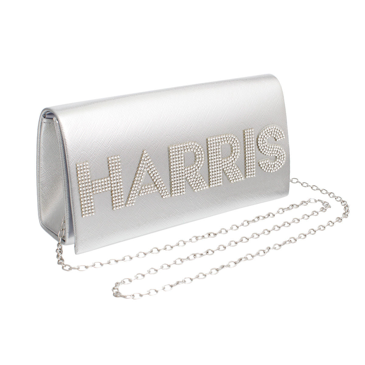 Clutch Harris Campaign Silver Bag for Women