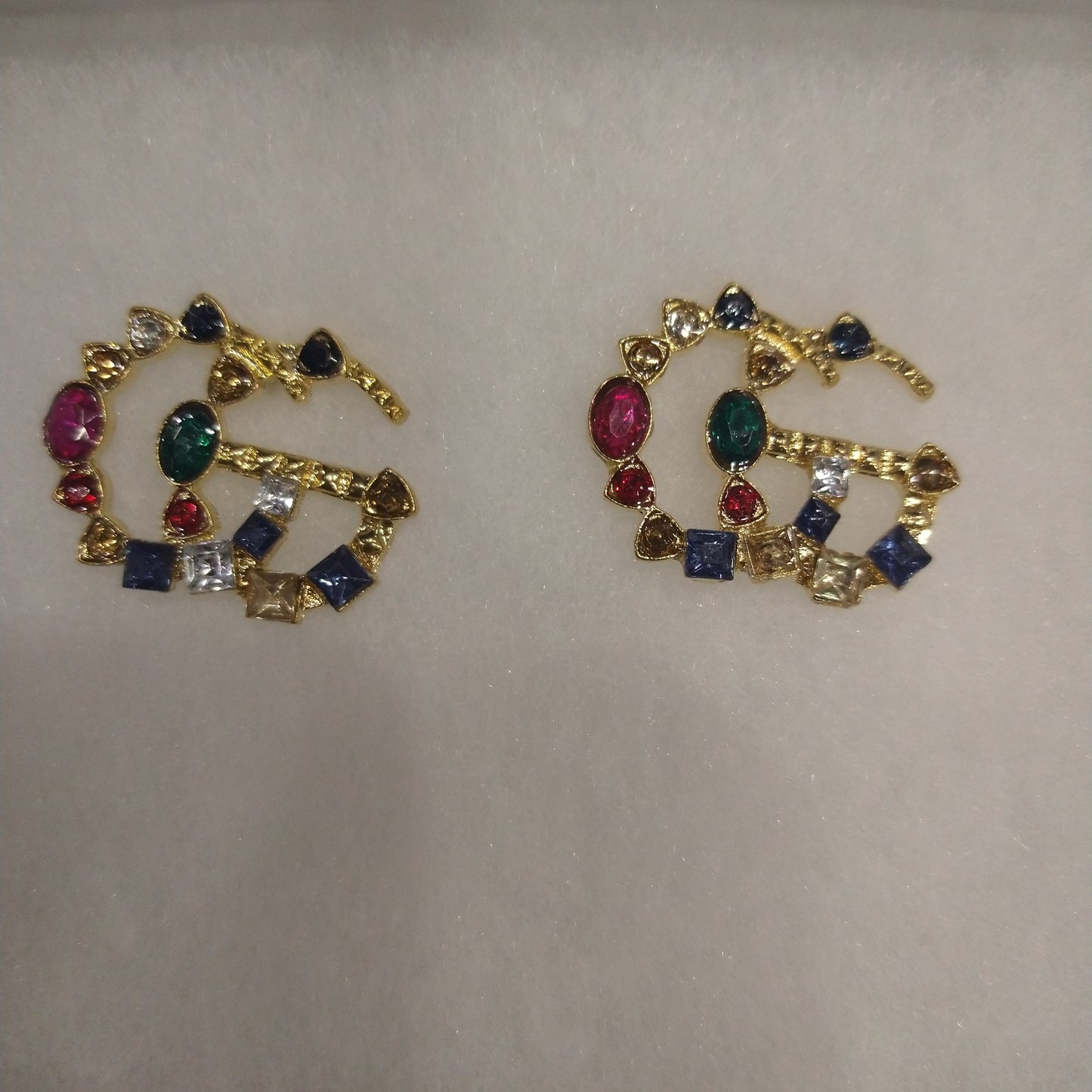 Gem G Earrings